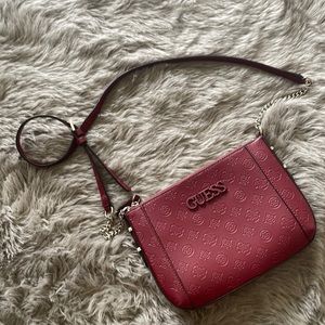 Guess Purse. Burgundy.